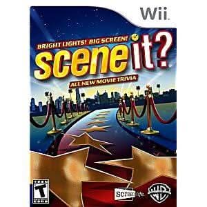 SCENE IT? BRIGHT LIGHTS! BIG SCREEN! NINTENDO WII - jeux video game-x
