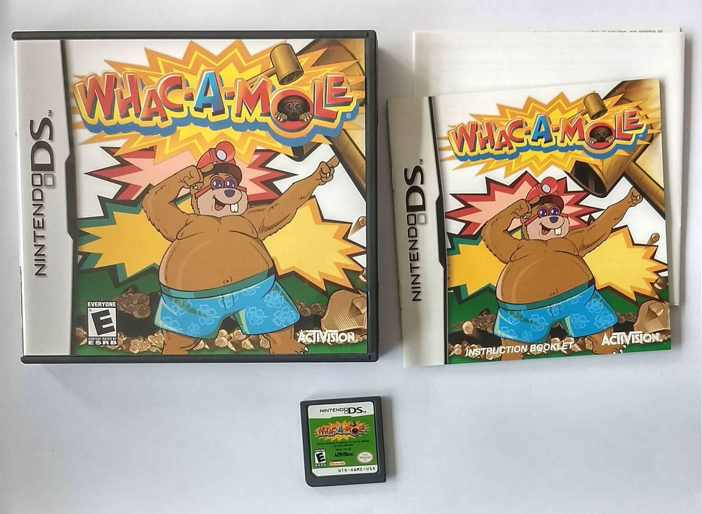 WHAC-A-MOLE NINTENDO DS - jeux video game-x