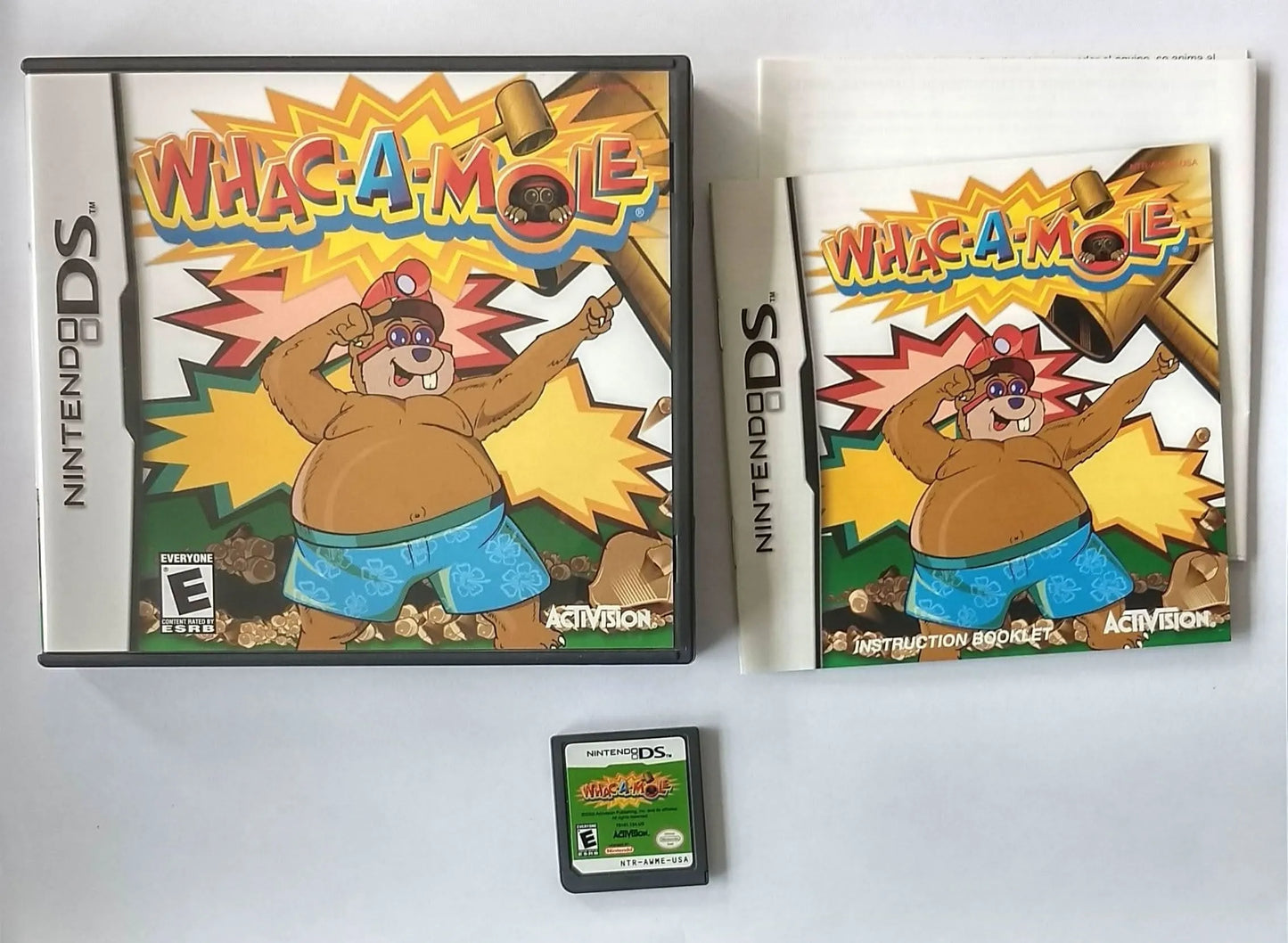 WHAC-A-MOLE NINTENDO DS - jeux video game-x