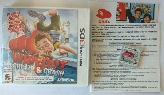WIPEOUT: CREATE AND CRASH NINTENDO 3DS - jeux video game-x