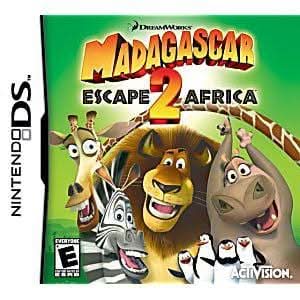 MADAGASCAR ESCAPE 2 AFRICA (NINTENDO DS) - jeux video game-x
