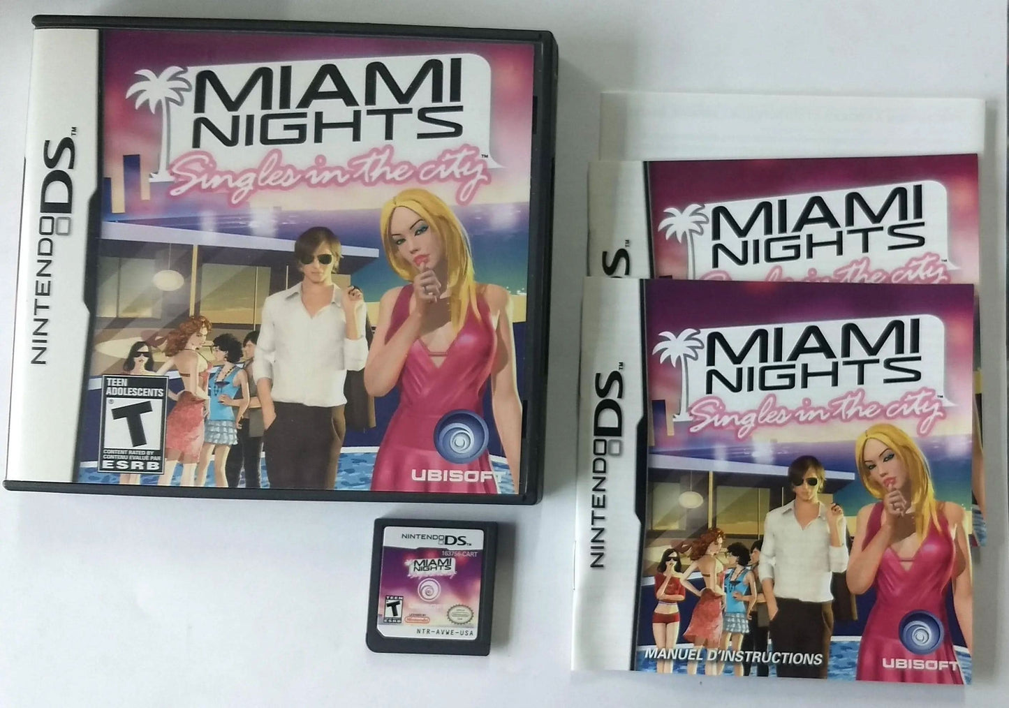 MIAMI NIGHTS SINGLES IN THE CITY NINTENDO DS - jeux video game-x