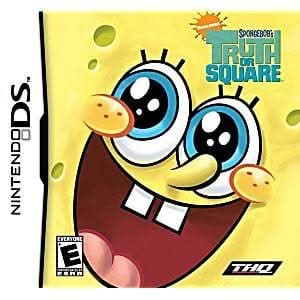 SPONGEBOB'S TRUTH OR SQUARE (NINTENDO DS) - jeux video game-x