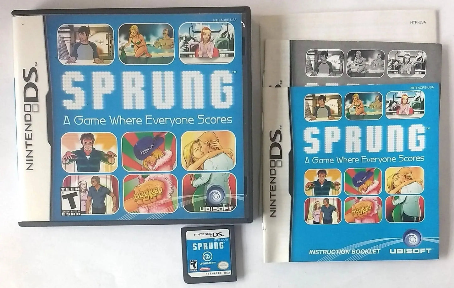 SPRUNG NINTENDO DS - jeux video game-x