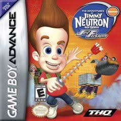 THE ADVENTURES OF JIMMY NEUTRON: BOY GENIUS - JET FUSION GAME BOY ADVANCE GBA - jeux video game-x