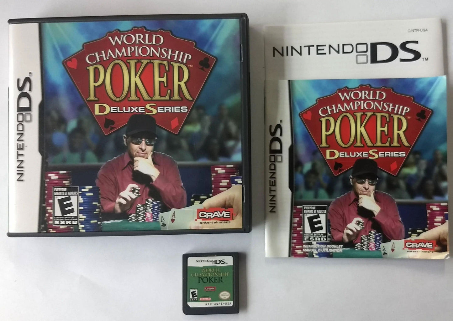 WORLD CHAMPIONSHIP POKER DELUXE SERIES (NINTENDO DS) - jeux video game-x
