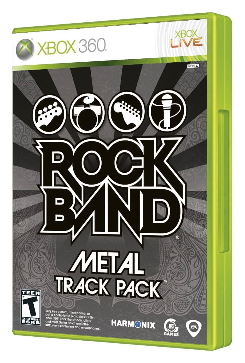 Rock Band Track Pack: Metal Xbox 360 x360