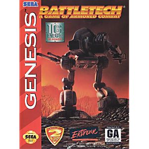 BATTLETECH: A GAME OF ARMORED COMBAT SEGA GENESIS SG - jeux video game-x