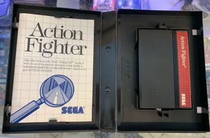 ACTION FIGHTER SEGA MASTER SYSTEM SMS - jeux video game-x