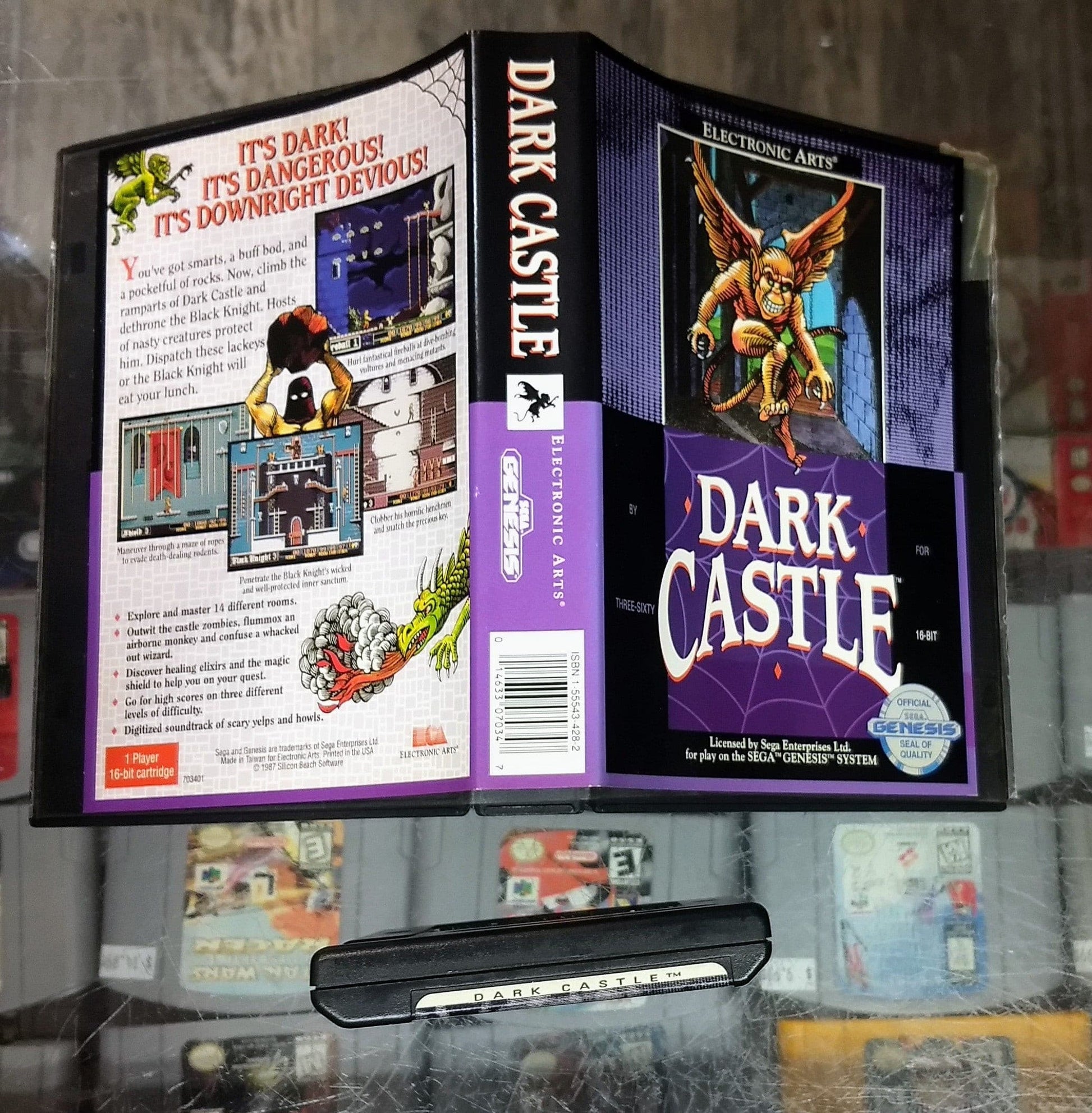 DARK CASTLE (SEGA GENESIS SG) - jeux video game-x