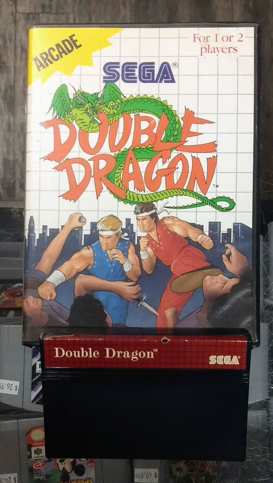DOUBLE DRAGON SEGA MASTER SYSTEM SMS - jeux video game-x