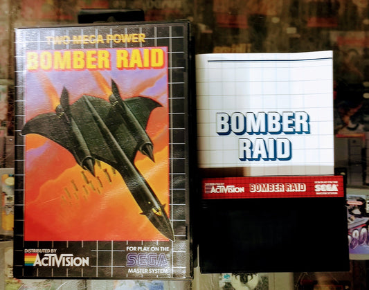 BOMBER RAID (SEGA MASTER SYSTEM SMS) - jeux video game-x