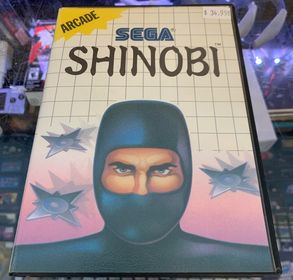 SHINOBI SEGA MASTER SYSTEM SMS - jeux video game-x