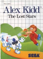 ALEX KIDD THE LOST STARS (SEGA MASTER SYSTEM SMS) - jeux video game-x