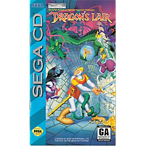 DRAGON'S LAIR ( SEGA CD SCD) - jeux video game-x