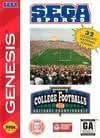 COLLEGE FOOTBALL'S NATIONAL CHAMPIONSHIP SEGA GENESIS SG - jeux video game-x