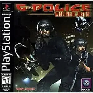 G-POLICE WEAPONS OF JUSTICE PLAYSTATION PS1 - jeux video game-x