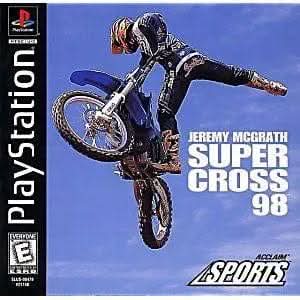 JEREMY MCGRATH SUPERCROSS 98 (PLAYSTATION PS1) - jeux video game-x