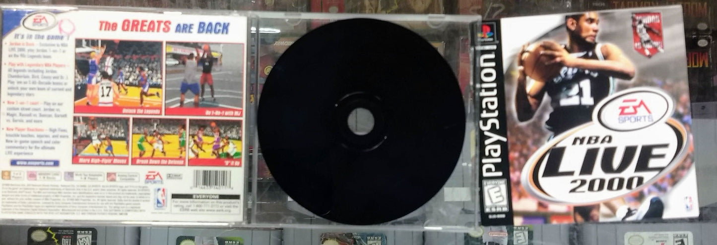 NBA LIVE 2000 PLAYSTATION PS1 - jeux video game-x