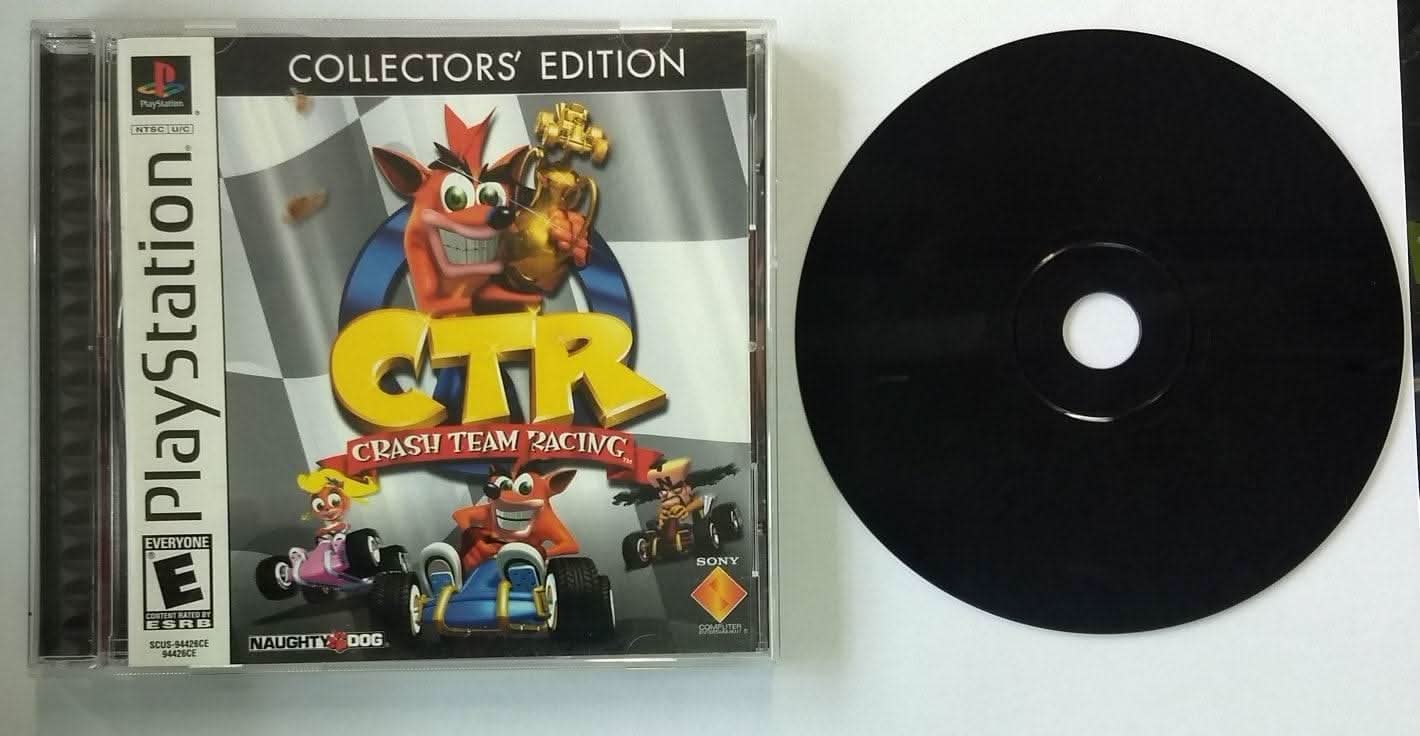 CTR CRASH TEAM RACING COLLECTORS EDITION (PS1 PLAYSTATION) | jeux