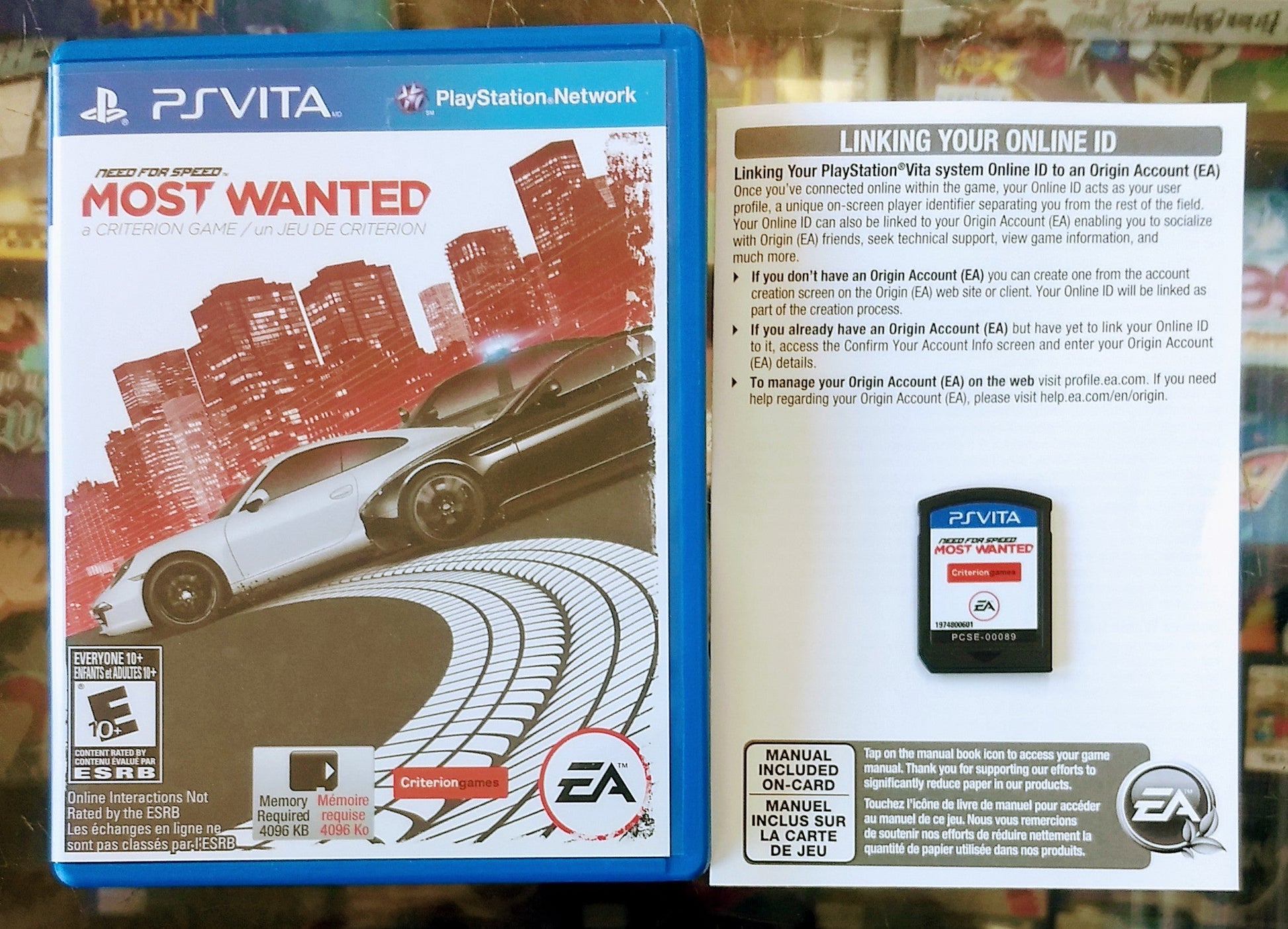NEED FOR SPEED NFS MOST WANTED (PLAYSTATION VITA) - jeux video game-x
