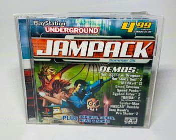 PLAYSTATION UNDERGROUND JAMPACK SUMMER 2000 2k PLAYSTATION PS1 - jeux video game-x