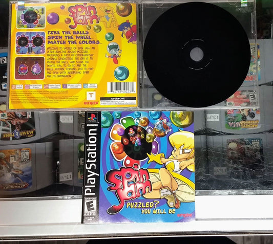 SPIN JAM PLAYSTATION PS1 - jeux video game-x