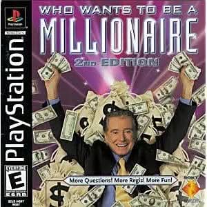 WHO WANTS TO BE A MILLIONAIRE 2ND EDITION PLAYSTATION PS1 - jeux video game-x