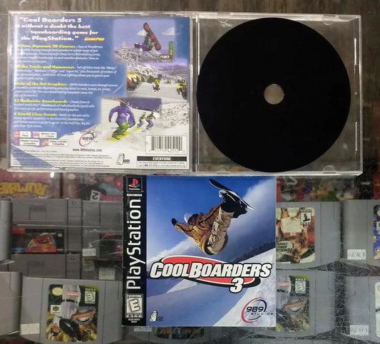 COOL BOARDERS 3 PLAYSTATION PS1 - jeux video game-x