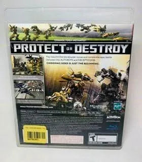 TRANSFORMERS THE GAME PLAYSTATION 3 PS3 - jeux video game-x