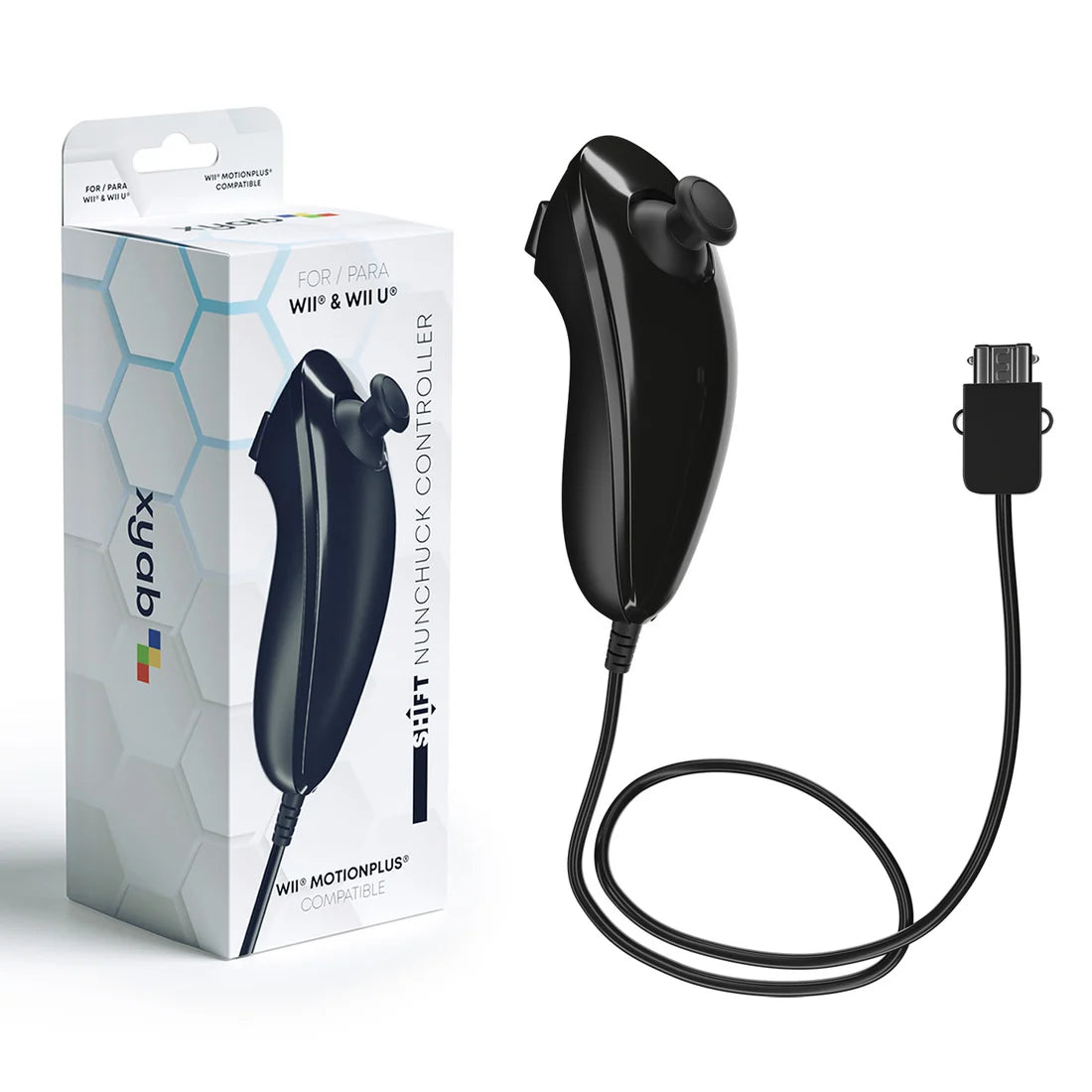 Controleur Nintendo Wii Nunchuk Shift Noir