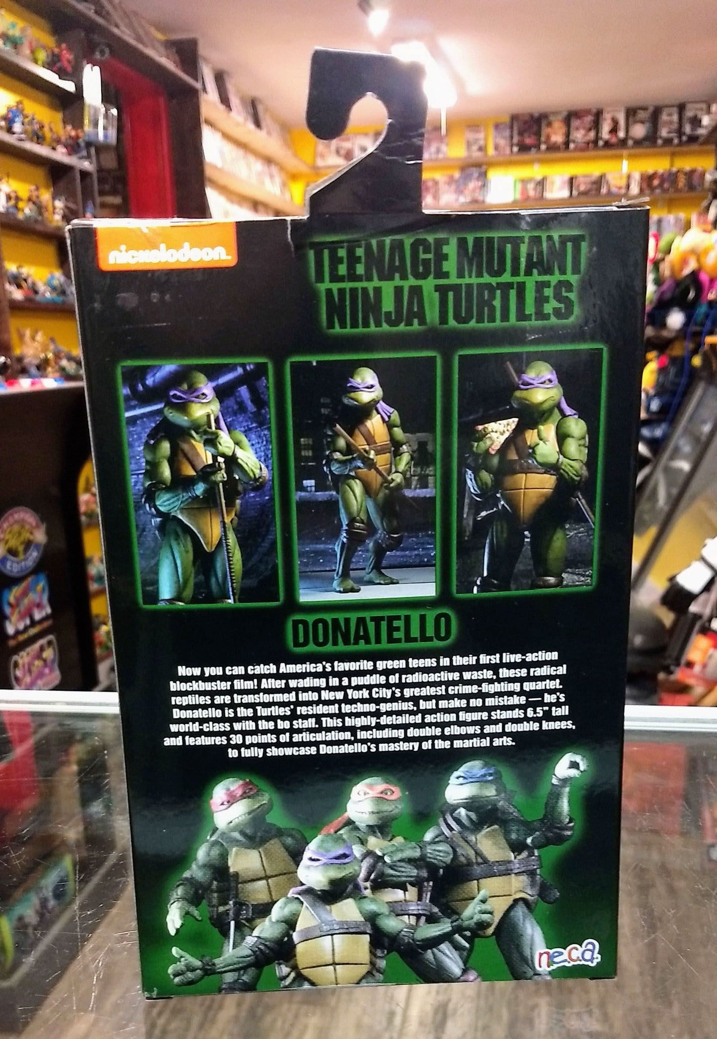 TEENAGE MUTANT NINJA TURTLES TMNT NECA REEL TOYS 7 ACTION FIGURE FIGURINE - jeux video game-x