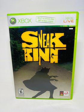 SNEAK KING XBOX / XBOX 360 X360 - jeux video game-x