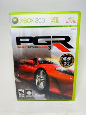 PROJECT GOTHAM RACING PGR 3 XBOX 360 X360 - jeux video game-x
