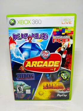 POPCAP ARCADE VOL 1 XBOX 360 X360 - jeux video game-x