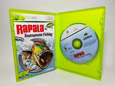 RAPALA TOURNAMENT FISHING XBOX 360 X360 - jeux video game-x