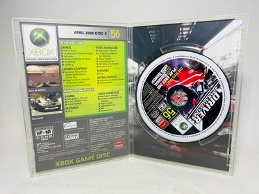 OFFICIAL XBOX MAGAZINE DEMO DISC 56 XBOX 360 X360 - jeux video game-x