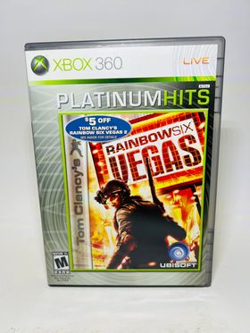 TOM CLANCY'S RAINBOW SIX: VEGAS PLATINUM HITS XBOX 360 X360 - jeux video game-x