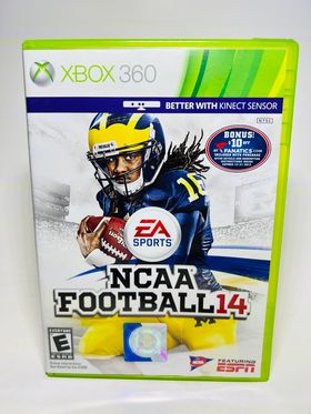 NCAA FOOTBALL 14 XBOX 360 X360 - jeux video game-x