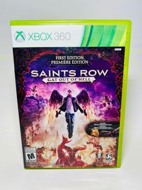 SAINTS ROW GAT OUT OF HELL XBOX 360 X360 - jeux video game-x