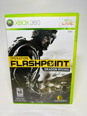 OPERATION FLASHPOINT DRAGON RISING XBOX 360 X360 - jeux video game-x