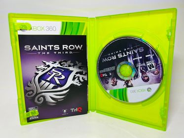 SAINTS ROW SR 3 THE THIRD XBOX 360 X360 - jeux video game-x