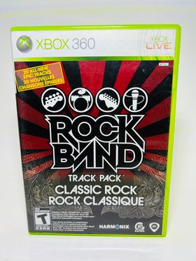 ROCK BAND TRACK PACK: CLASSIC ROCK XBOX 360 X360 - jeux video game-x