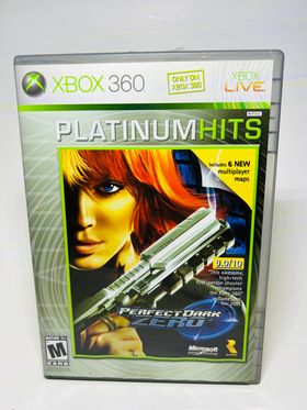 PERFECT DARK ZERO PLATINUM HITS XBOX 360 X360 - jeux video game-x