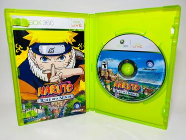 NARUTO RISE OF A NINJA XBOX 360 X360 - jeux video game-x