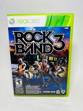 ROCK BAND 3 XBOX 360 X360 - jeux video game-x