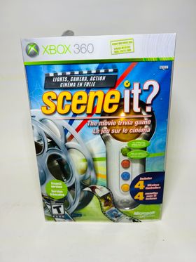 SCENE IT? LIGHTS, CAMERA, ACTION BUNDLE (XBOX 360 X360) - jeux video game-x