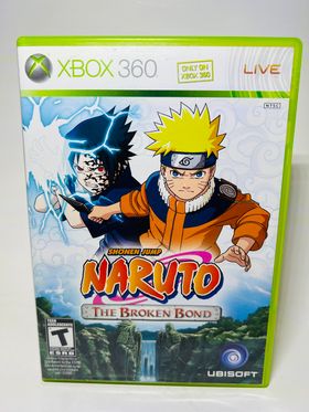 NARUTO THE BROKEN BOND XBOX 360 X360 - jeux video game-x