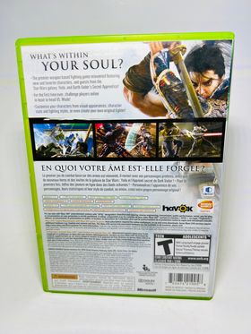 SOUL CALIBUR IV 4 XBOX 360 X360 - jeux video game-x