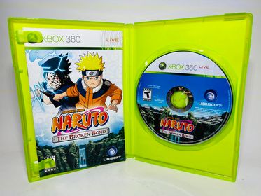 NARUTO THE BROKEN BOND XBOX 360 X360 - jeux video game-x